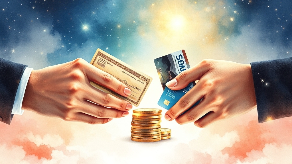 카드 종류별 특징 (watercolor 스타일)