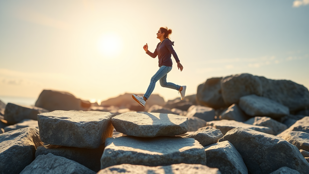 징검다리론, 무엇이 특별할까? (realistic 스타일)