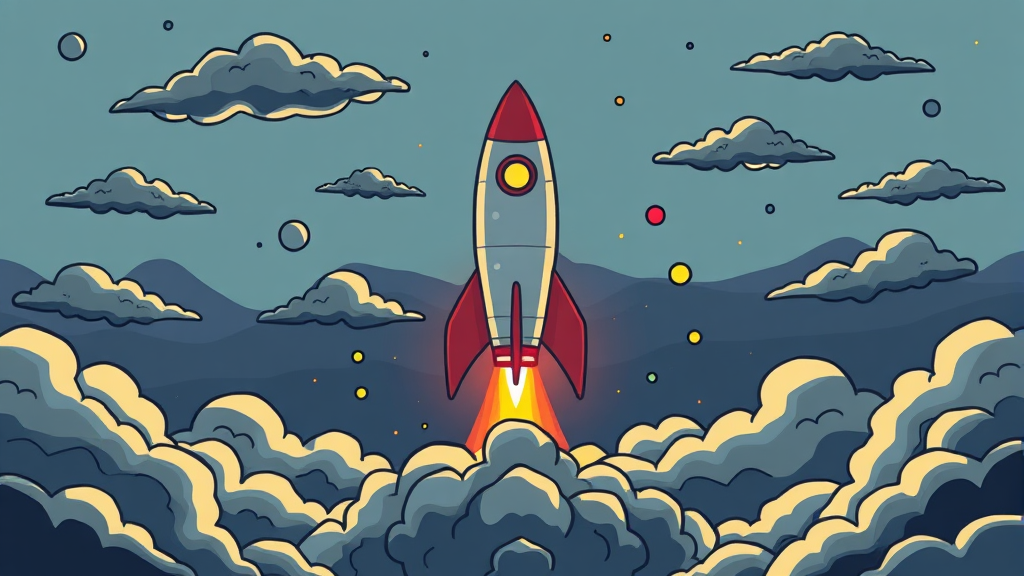 투자 리스크, 무엇을 고려해야 할까? (cartoon 스타일)