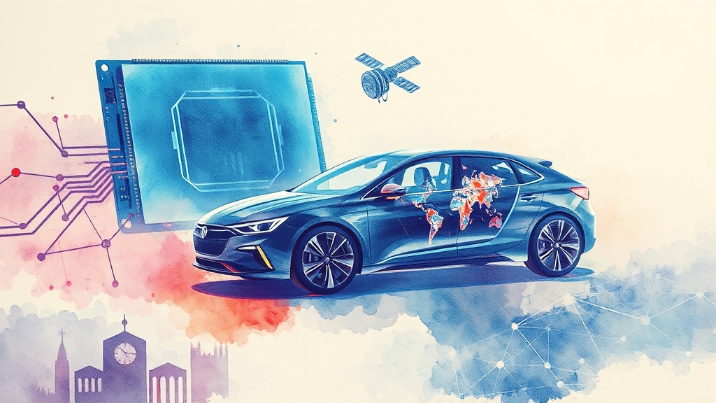 AI 기업, 사업 모델과 수익 구조 (watercolor 스타일)