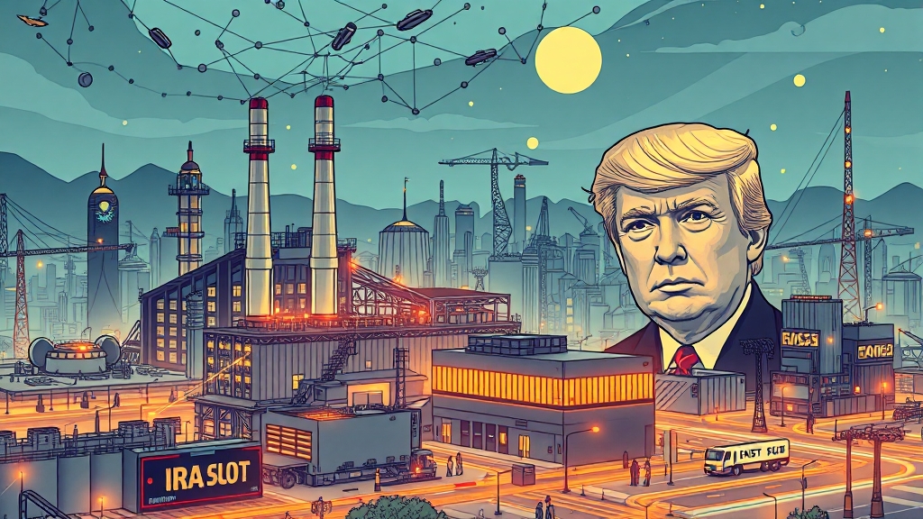 2차전지 관련 정책 동향 (illustration 스타일)