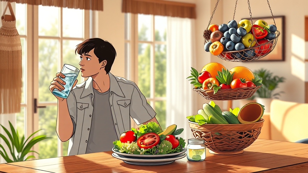 멀티비타민, 궁금증 해결! (illustration 스타일)