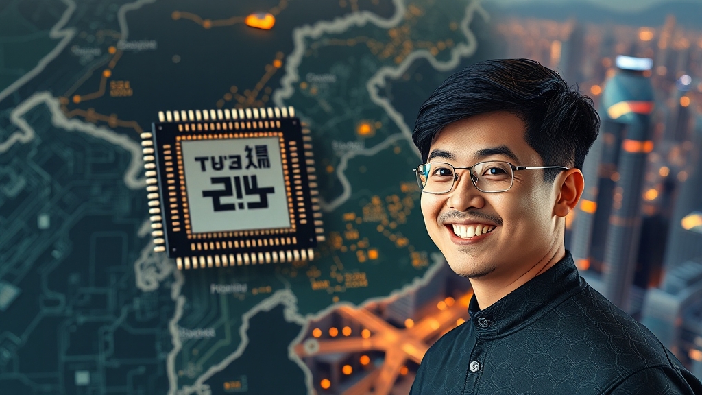 GPU 혁신과 한국 AI 기회 (realistic 스타일)