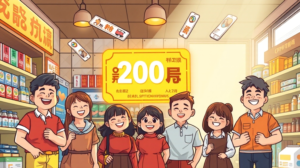 소비쿠폰 정책, 왜 중요할까요? (cartoon 스타일)