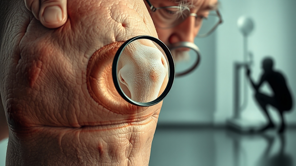 퇴행성 관절염 위험요인 인포그래픽: 체중·습관·부상·호르몬