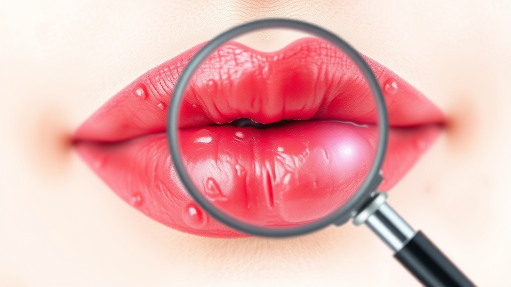 입술 물집 관련 FAQ (watercolor 스타일)