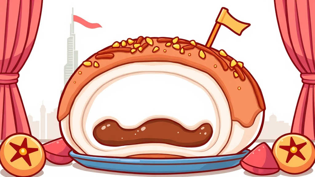 쫀득 디저트, 어디까지 알고 있니? 다양한 레시피 탐구 (cartoon 스타일)