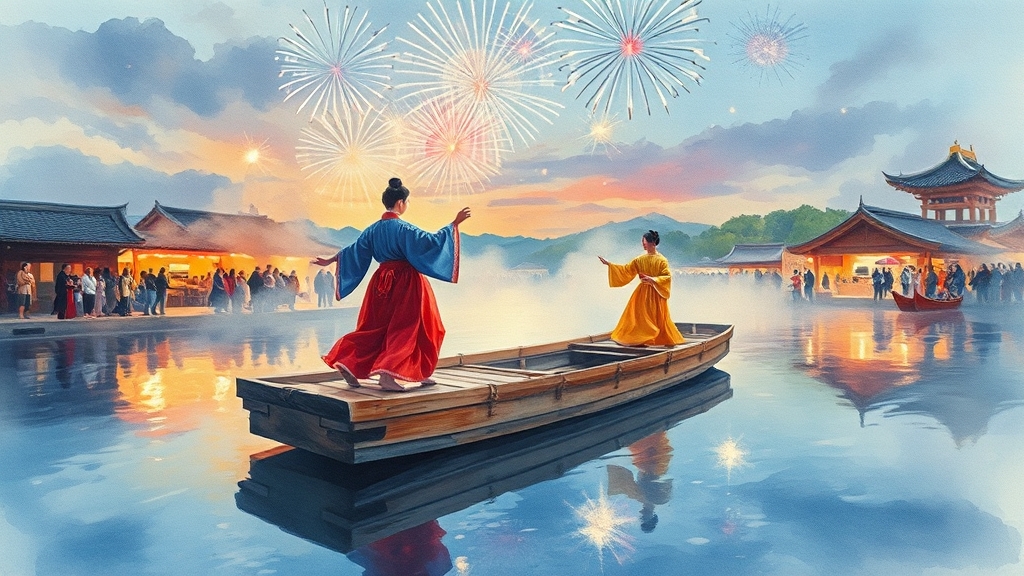 2024년 주요 프로그램은? (watercolor 스타일)