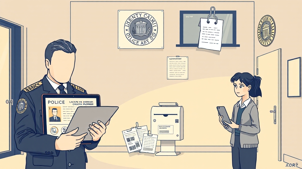 사건번호를 모를 때 대처법 (illustration 스타일)