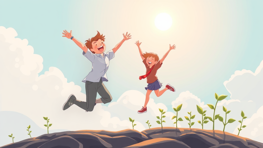 청년일자리도약장려금 (illustration 스타일)