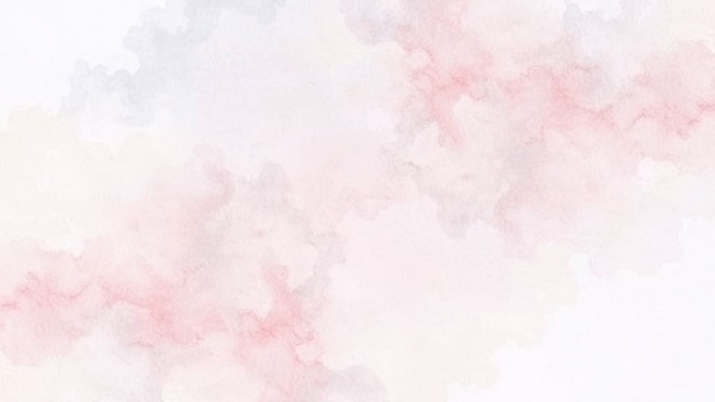 투자 리스크는? (watercolor 스타일)