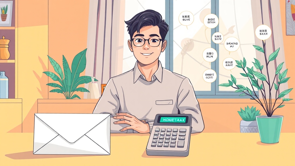 쿠팡 알바생을 위한 절세 팁 (illustration 스타일)