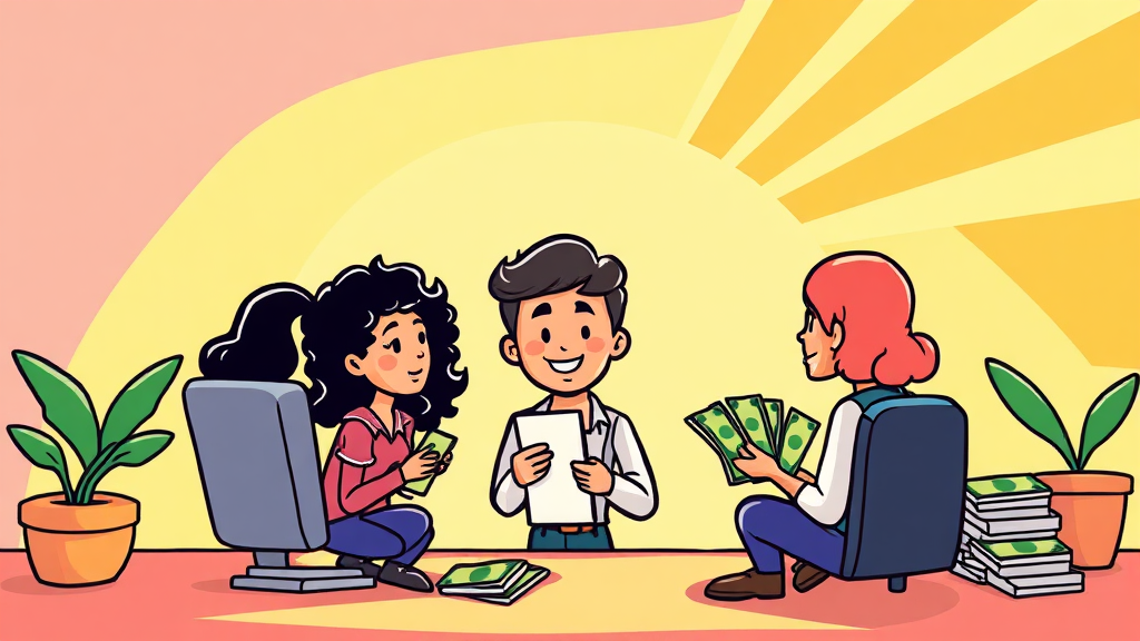 신청 자격 조건 (cartoon 스타일)