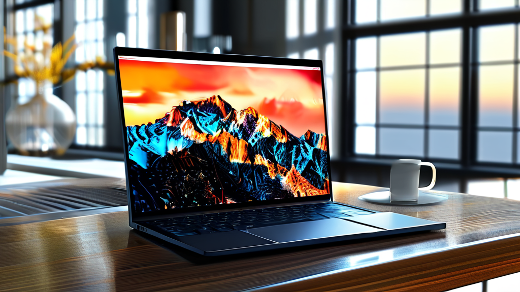 그램 울트라, 디자인과 휴대성을 넘어선 퍼포먼스 경험 (realistic 스타일)