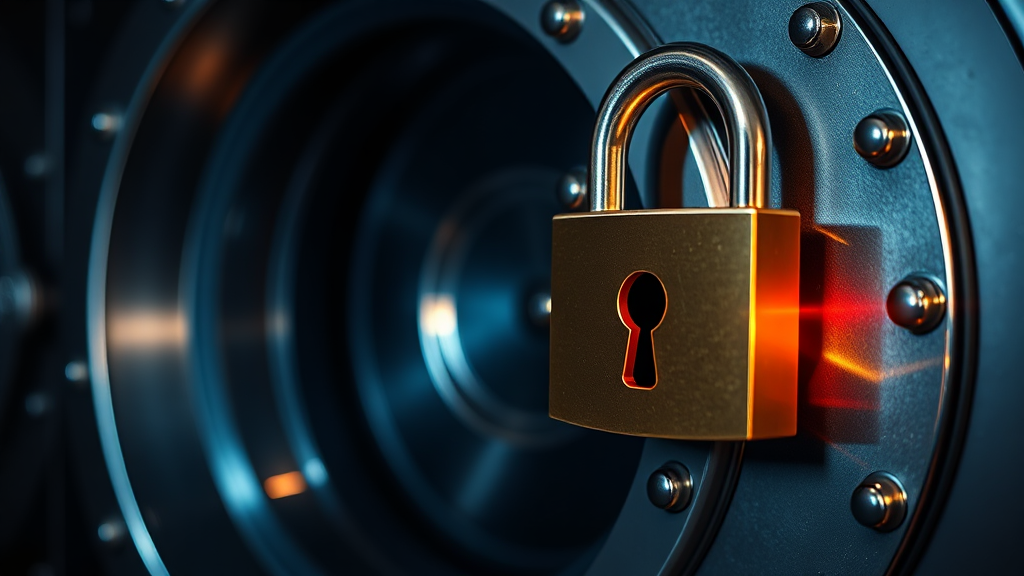 개인정보 저장 및 관리 방법 (realistic 스타일)