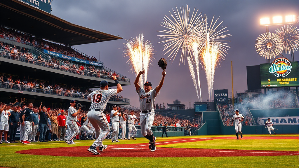 스포츠 경기 결과 (realistic 스타일)