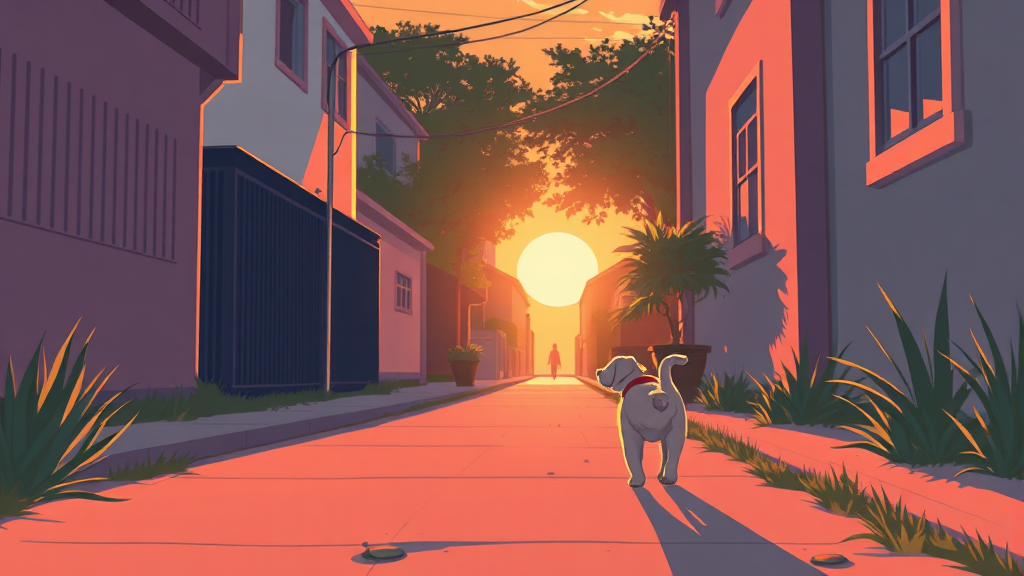 Sora 2 프롬프트 예시 및 템플릿 (illustration 스타일)