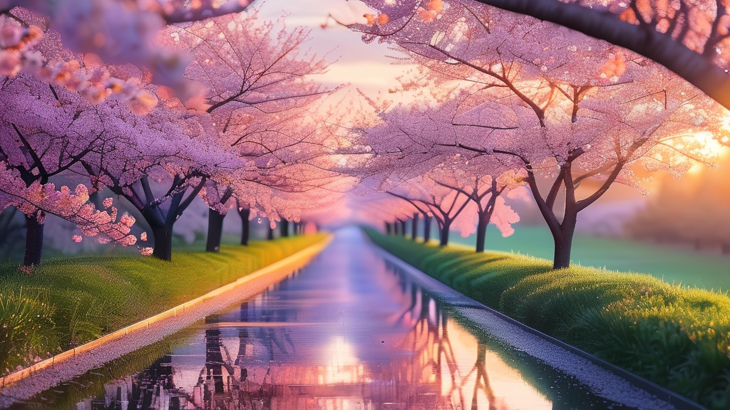 2026년 천안 벚꽃 나들이 계획 세우기 (realistic 스타일)