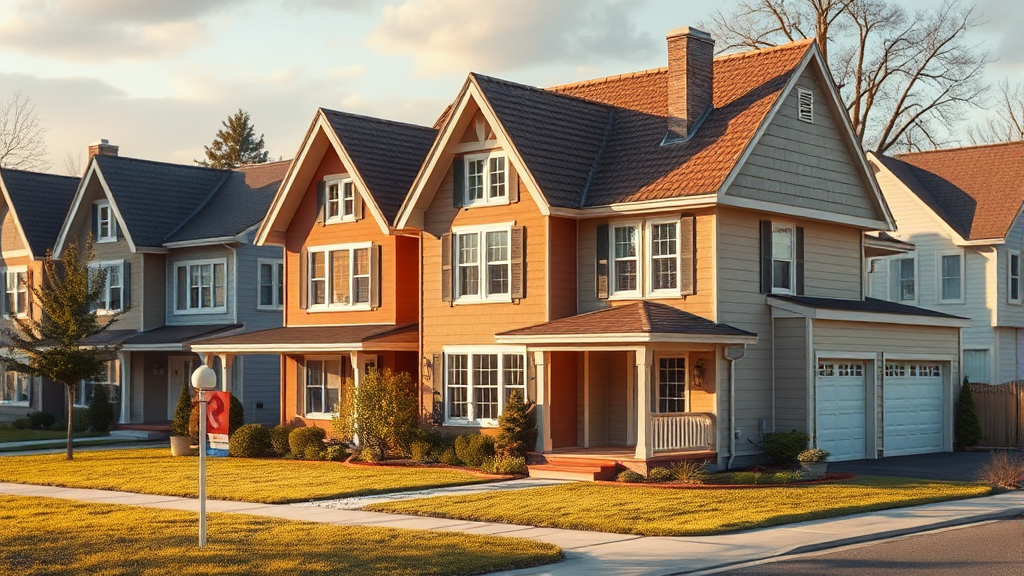 부동산 시장 영향 (realistic 스타일)