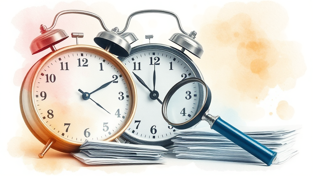 면제 관련 유의사항 (watercolor 스타일)