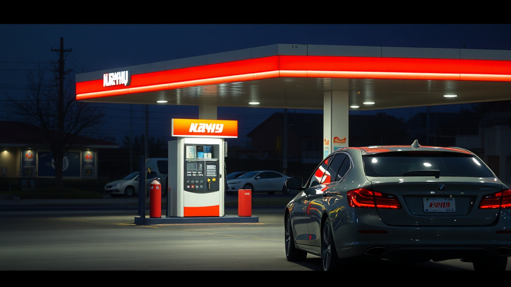 농협 주유소 캐시백 이벤트, 무엇이 있을까? (realistic 스타일)