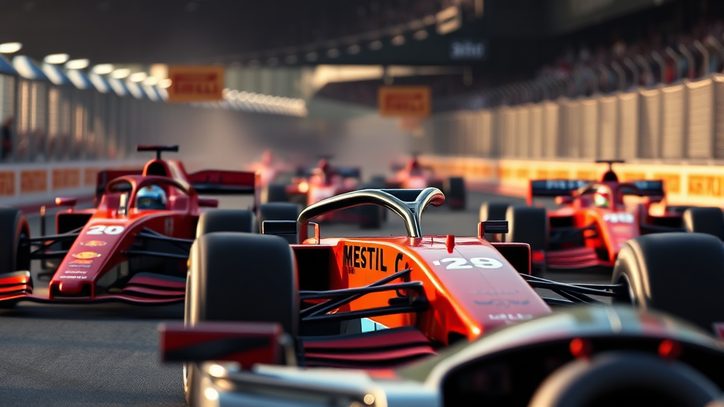 F1 레이싱의 기술적 요소와 경기 이해도 높이기 (realistic 스타일)