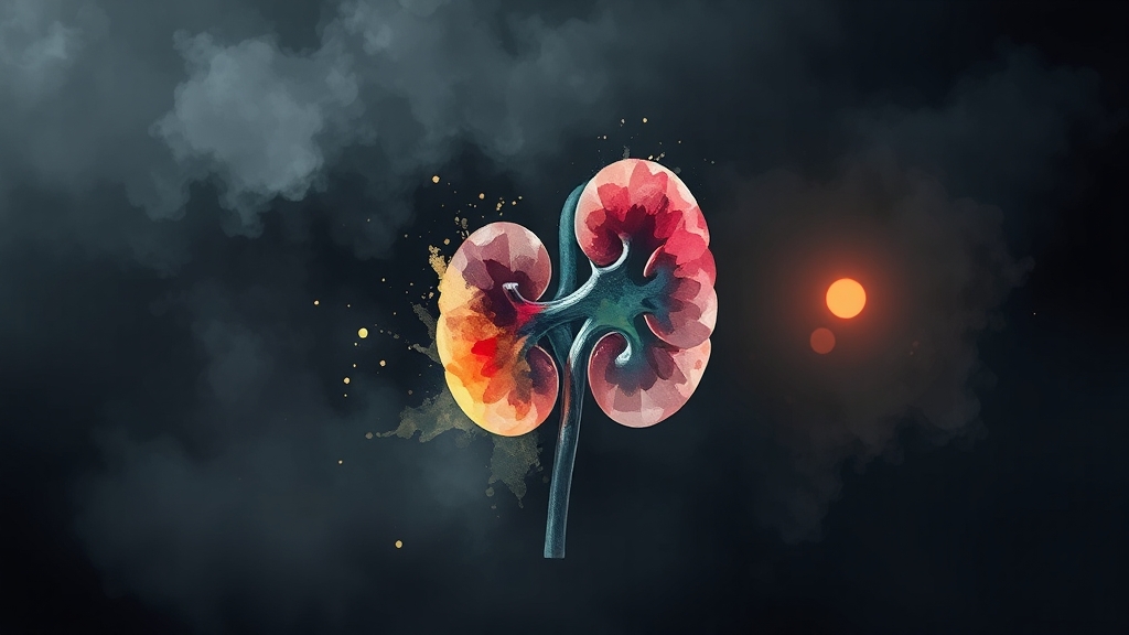 지린내구취 원인과 메커니즘 (watercolor 스타일)