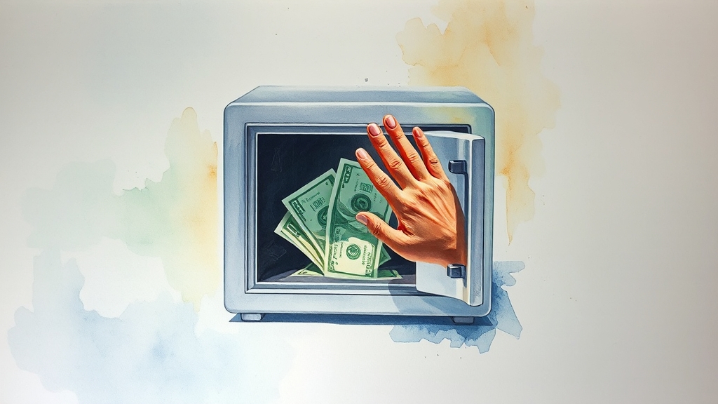 예금자 보호법, 꼼꼼히 알아보기 (watercolor 스타일)