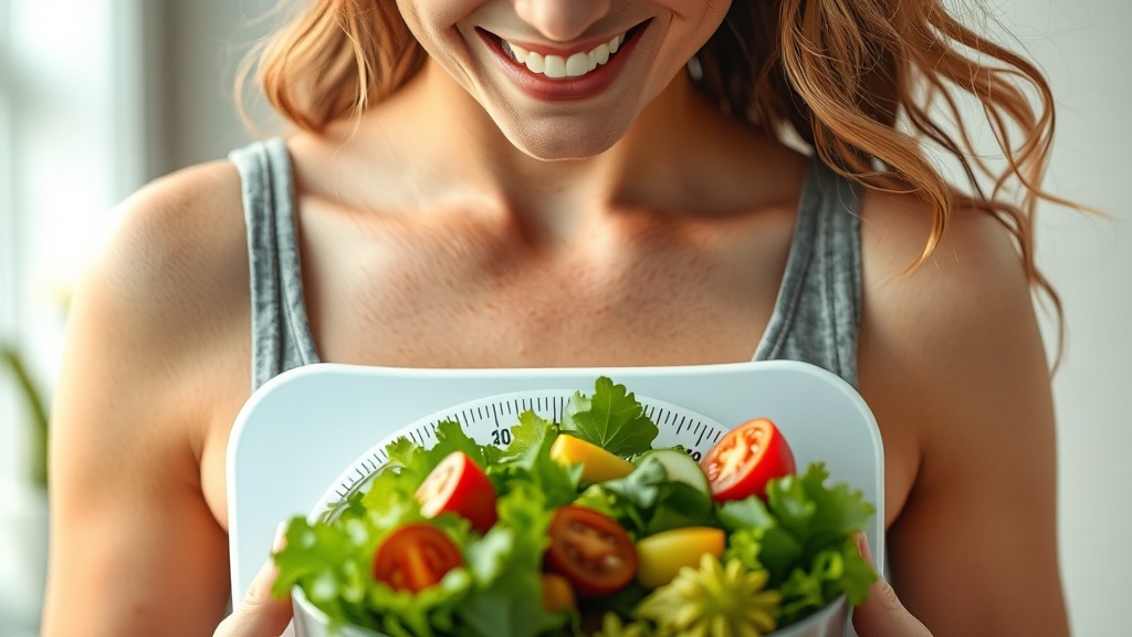 다이어트 식단 성공 전략 (realistic 스타일)