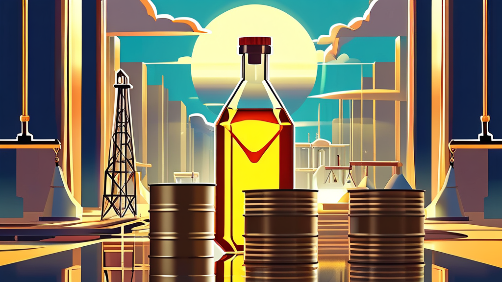 4월 크루드오일 전망: 국제 유가 변동 예측과 투자 전략 6 크루드오일 투자 전략: 기회와 리스크 관리 (illustration 스타일)