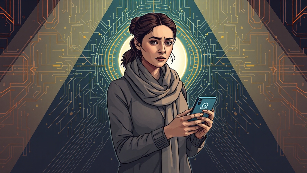 명의도용 발생! 침착하게 대처하세요 (illustration 스타일)