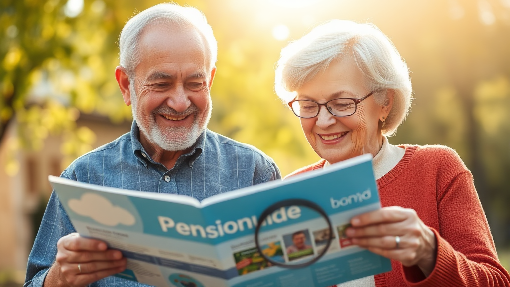 노령연금, 무엇일까요? (realistic 스타일)