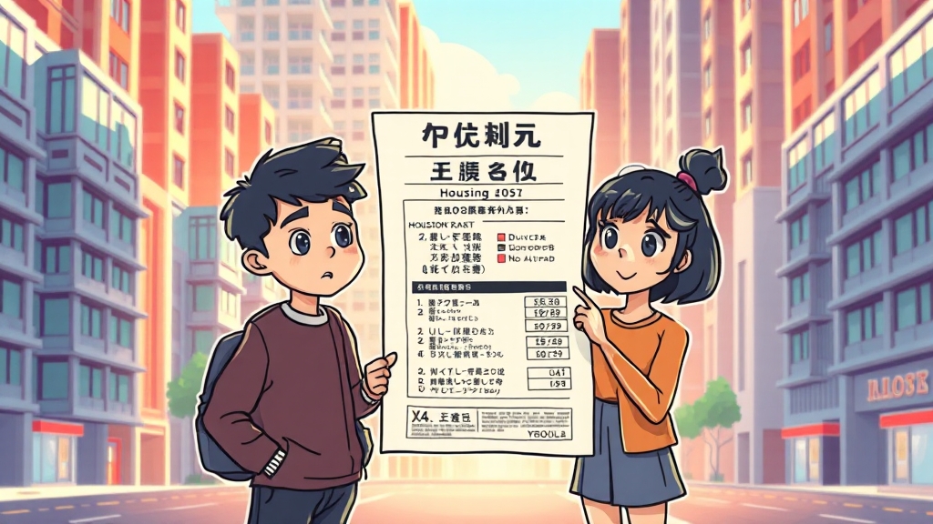 유의사항과 중복 지원 여부 (cartoon 스타일)