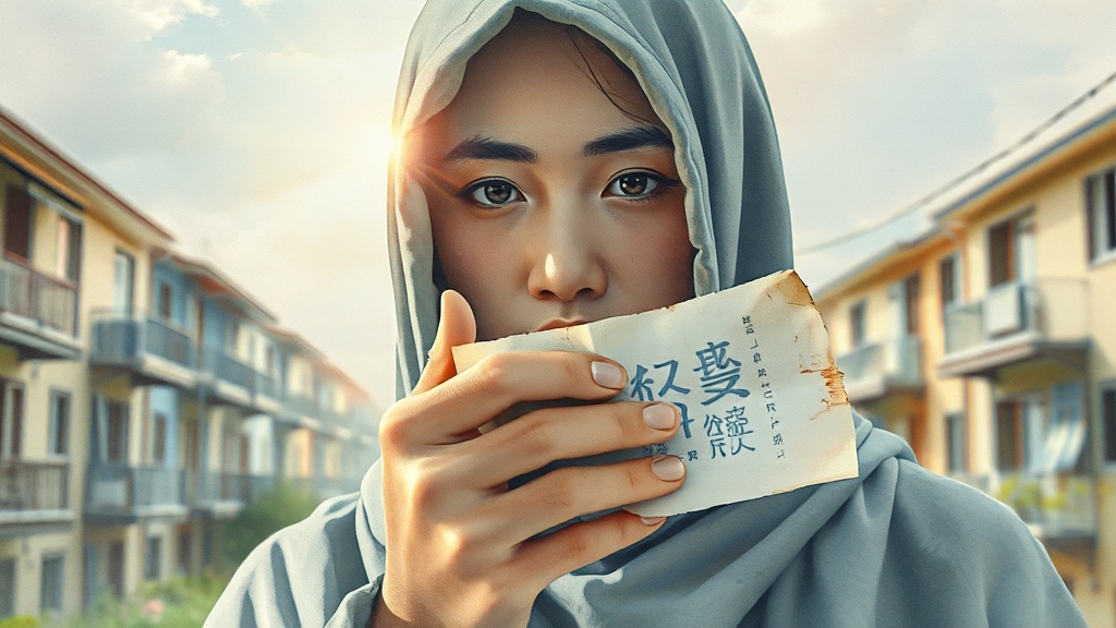 전세사기 긴급 지원 안내 (watercolor 스타일)