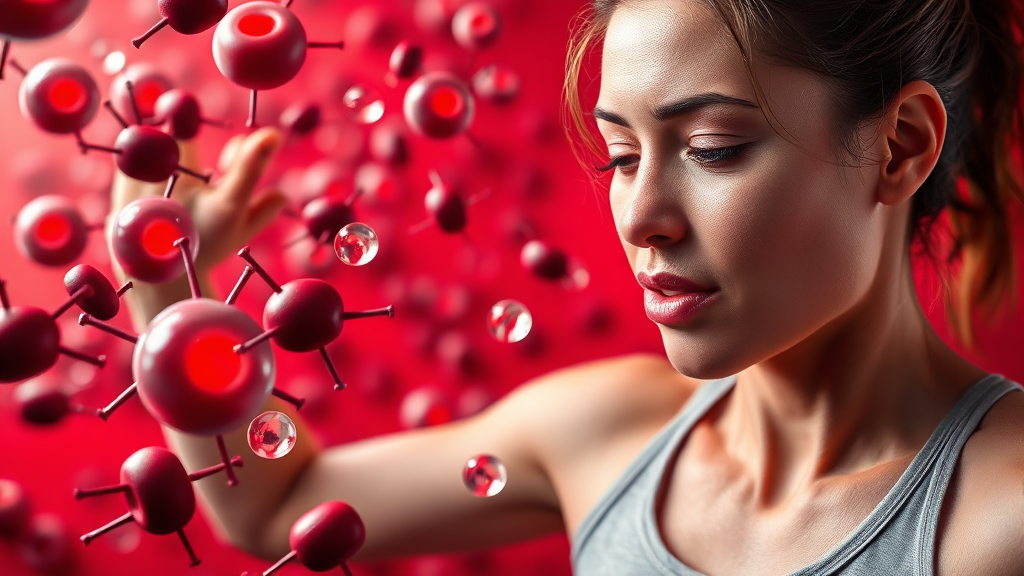 아르기닌, 주요 효능은? (realistic 스타일)