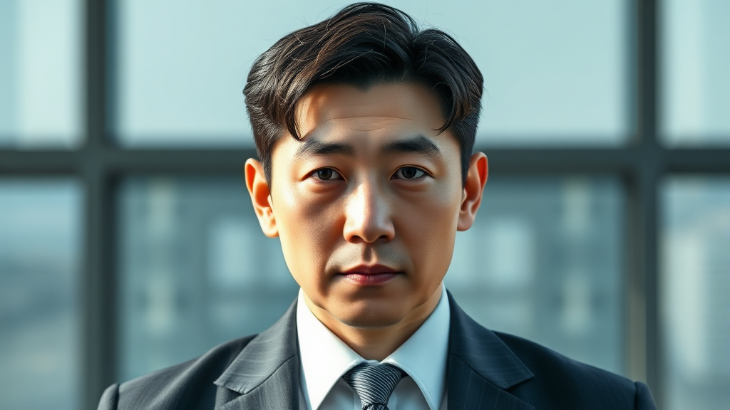 김태인 씨의 공식 입장 발표 (realistic 스타일)