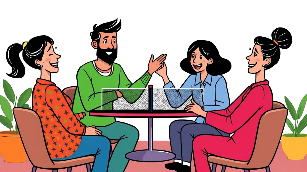 교차 증여란 무엇일까요? (cartoon 스타일)