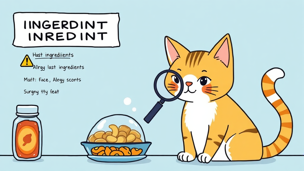 알레르기 유발 성분, 무엇이 있을까요? (illustration 스타일)