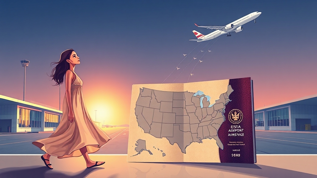 ESTA, 왜 필요할까요? (illustration 스타일)