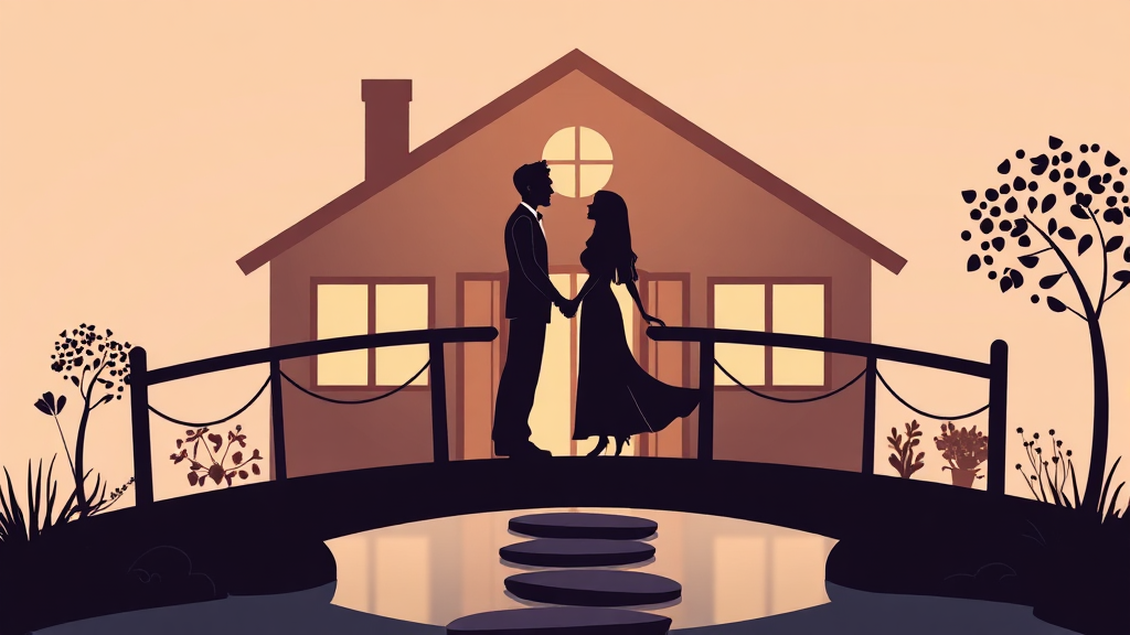 신혼부부 전세대출이란? (illustration 스타일)