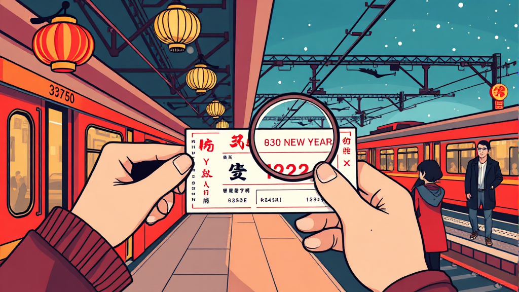 예매 후 주의사항 및 변경 사항 (illustration 스타일)