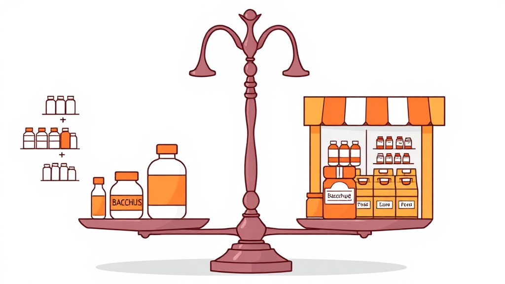 가격 및 구매 정보: 약국 vs 편의점, 어디서 살까? (illustration 스타일)