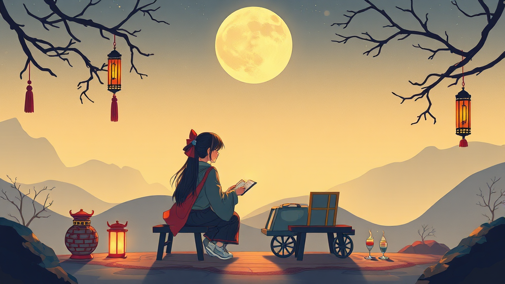 만천주월신당 이용 안내 (illustration 스타일)