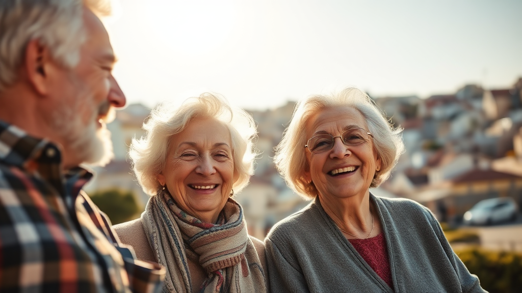 실버타운, 체험 숙박으로 미리 경험해 보세요! (realistic 스타일)