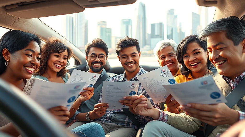 경력 인정받고 보험료 낮추기 (realistic 스타일)