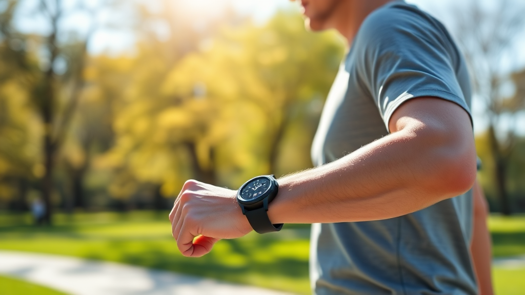 규칙적인 운동으로 활력 UP! (realistic 스타일)