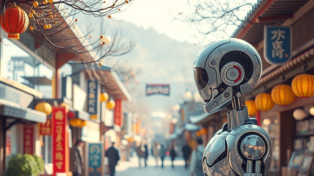 AI 번역 기술의 발전과 파파고의 미래 (realistic 스타일)