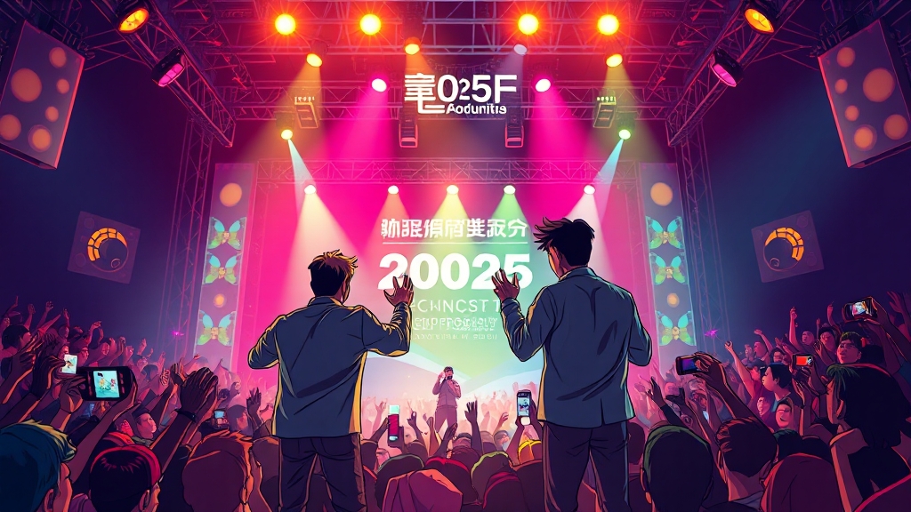 2025 콘서트 개요 (cartoon 스타일)