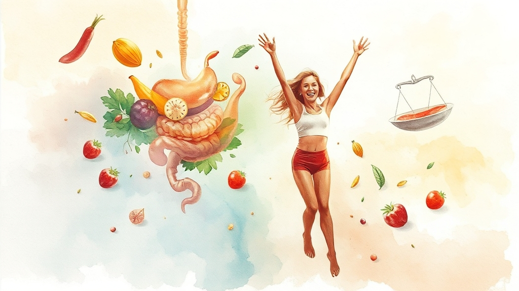 파로효소, 주요 효능은? (watercolor 스타일)