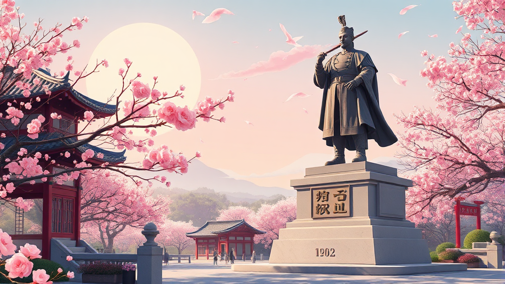 진해군항제, 잊지 못할 봄날의 추억 만들기 (illustration 스타일)